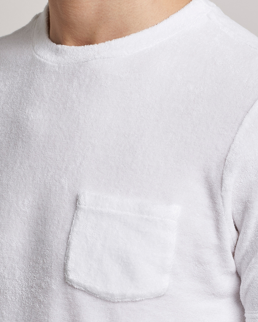 Homme | T-shirts | Gran Sasso | Cotton Terry Tee White