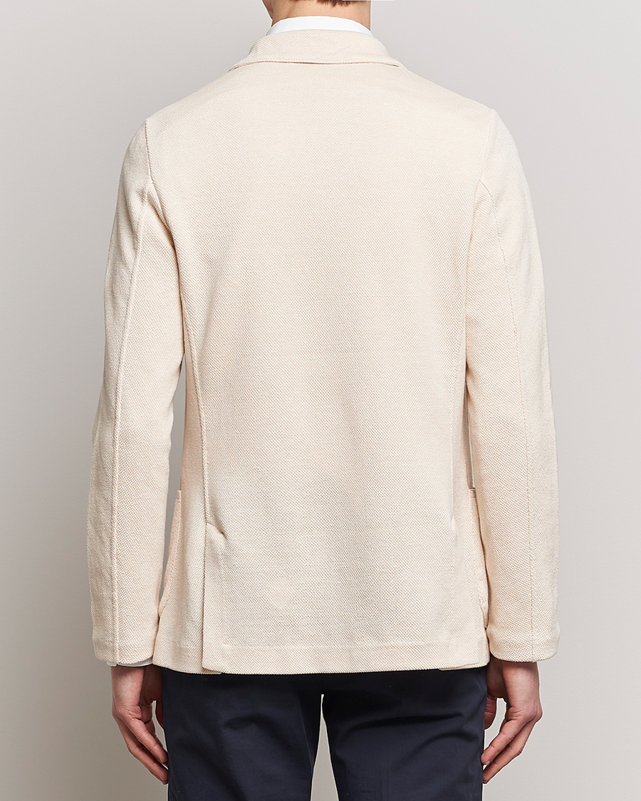 Homme | Blazers | Gran Sasso | Structured Cotton/Linen Blazer Cream