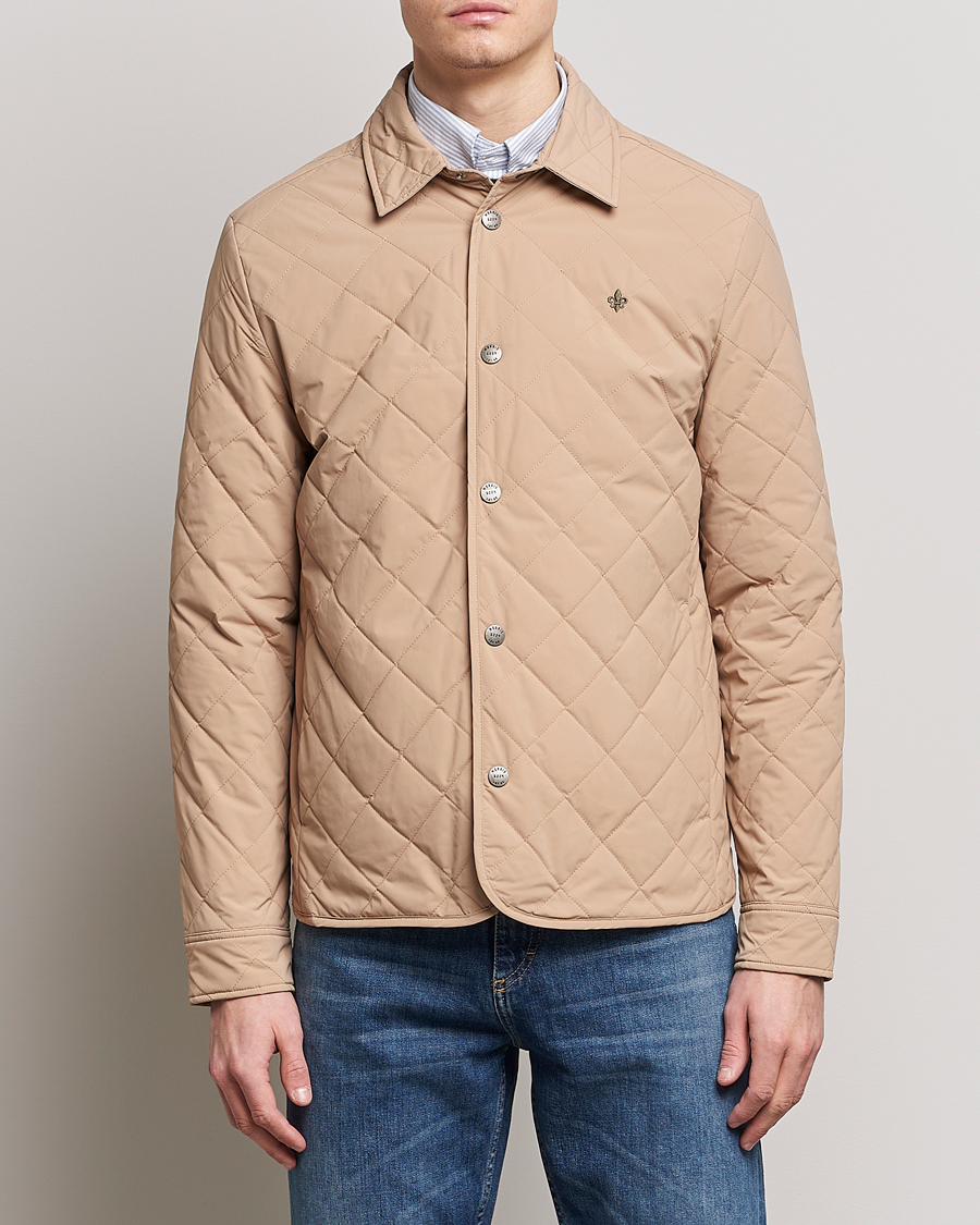Heren | Jassen | Morris | Dunham Quilted Jacket Beige