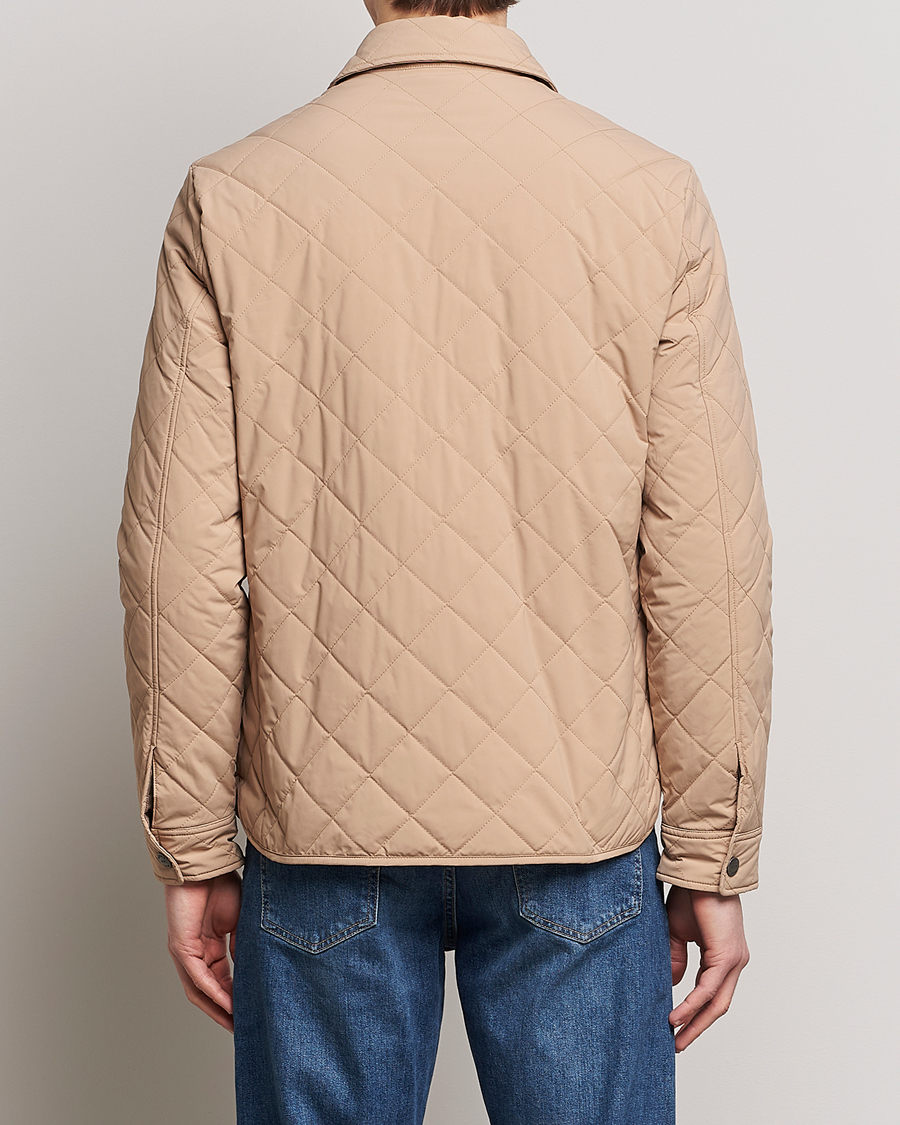 Heren | Jassen | Morris | Dunham Quilted Jacket Beige