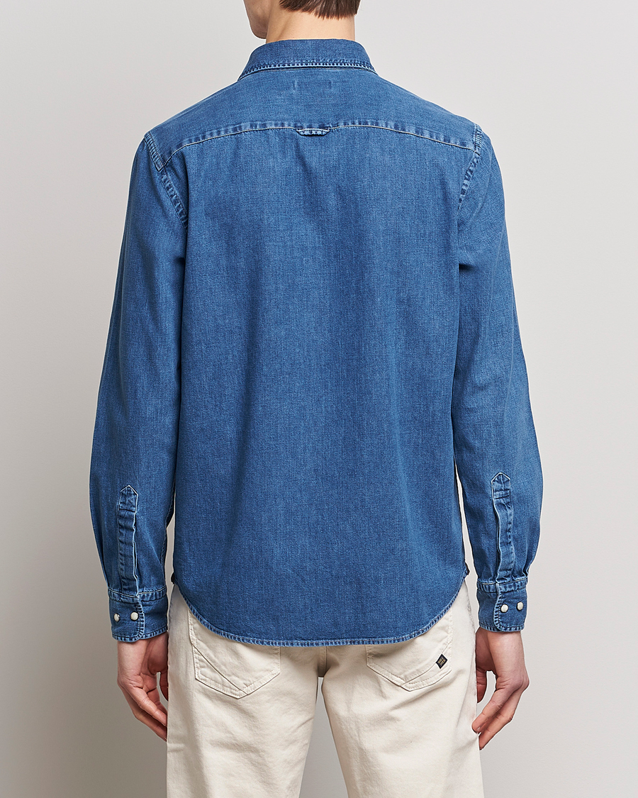 Homme | Chemises | Morris | William Denim Shirt Medium Blue