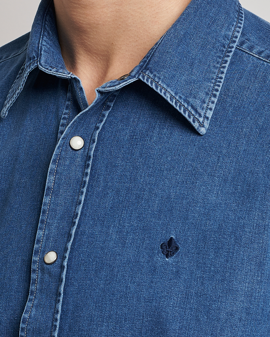 Homme | Chemises | Morris | William Denim Shirt Medium Blue