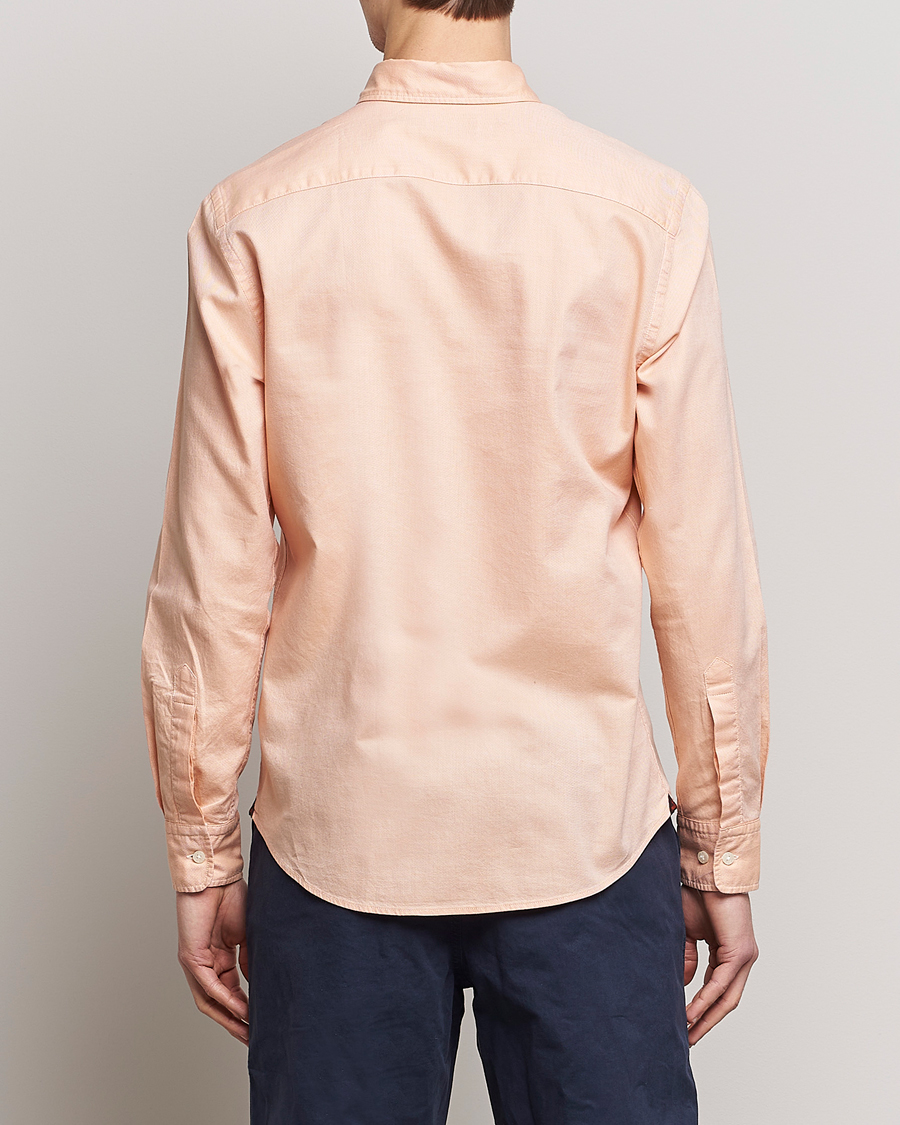 Homme | Chemises | Morris | Structured Washed Button Down Shirt Orange