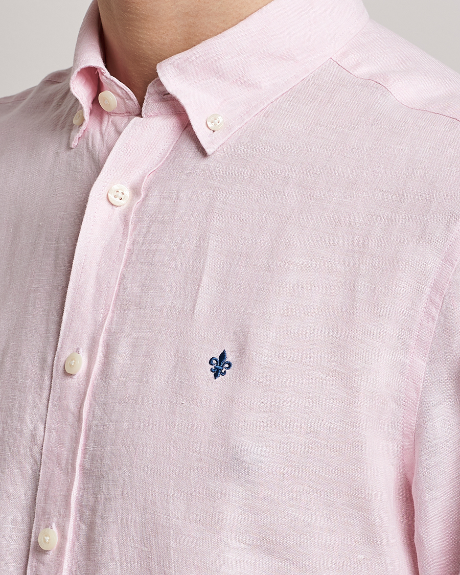 Homme | Chemises | Morris | Douglas Linen Button Down Shirt Pink