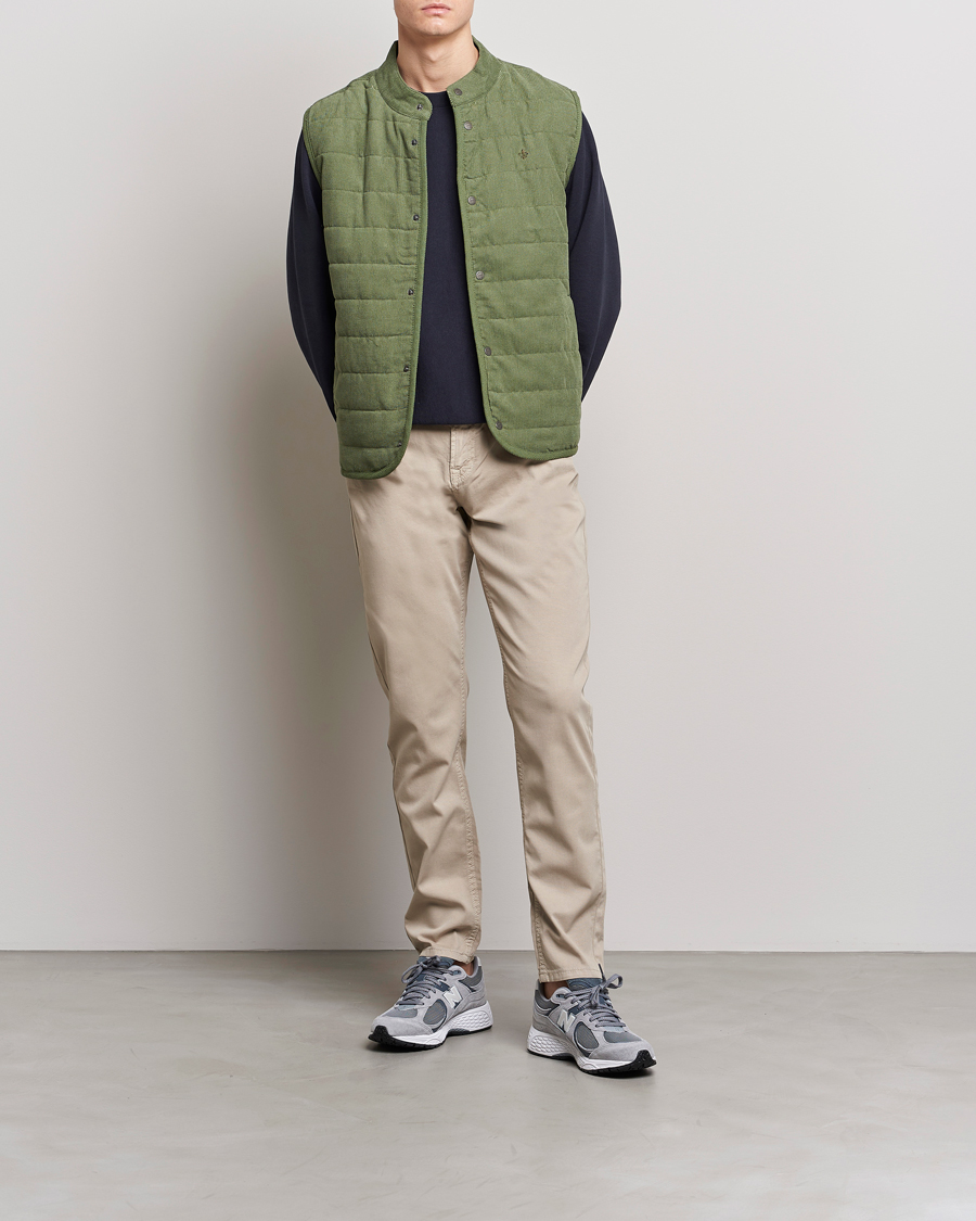 Homme | Pantalons | Morris | James Structured 5-Pocket Trousers Khaki