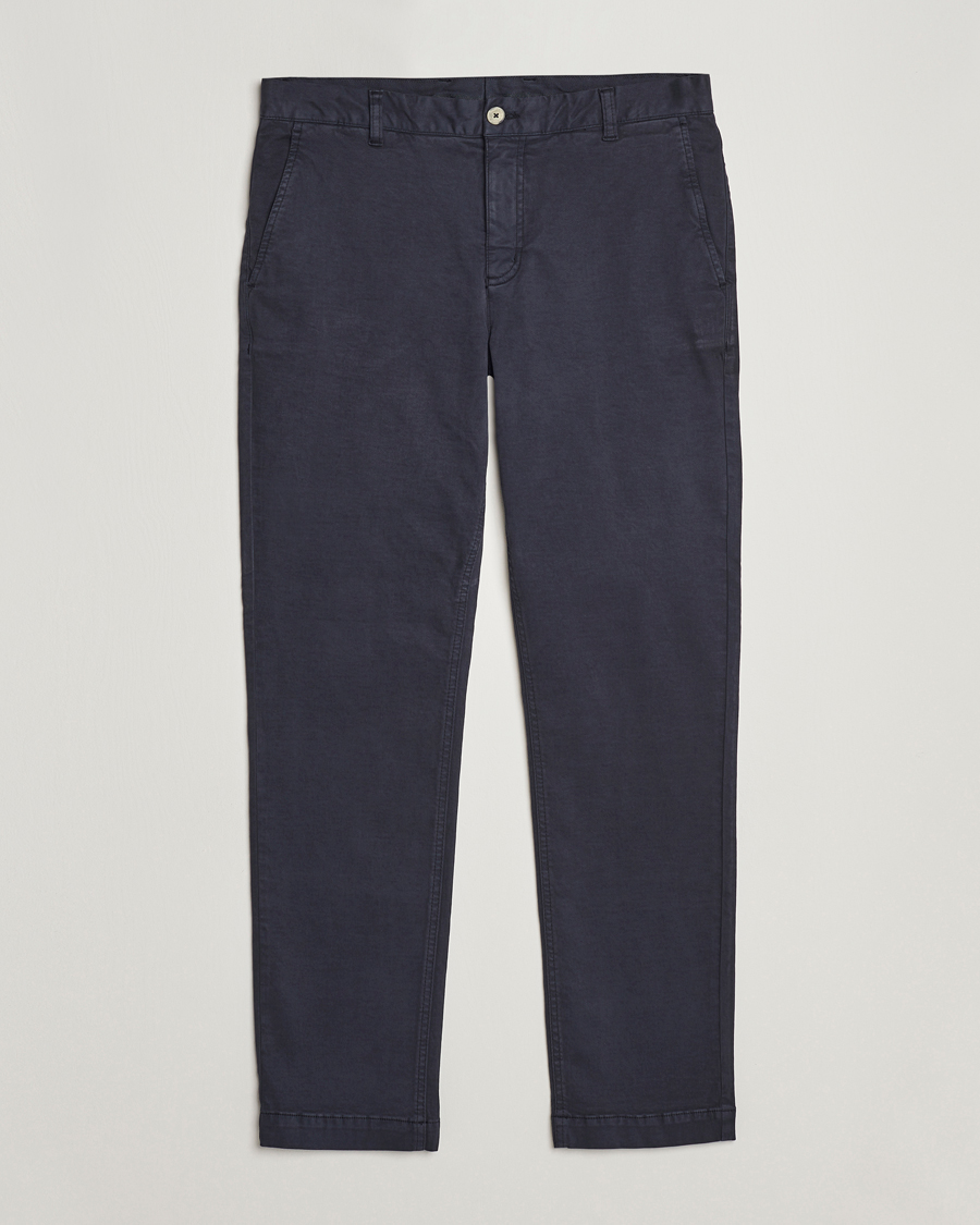 Homme | Pantalons | Morris | Jeffrey Brushed Chinos Blue