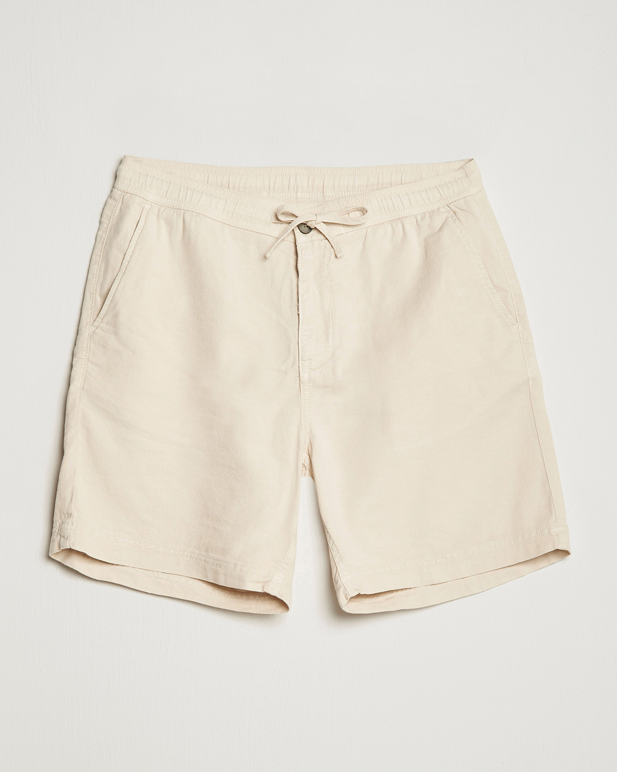 Homme | Shorts | Morris | Fenix Linen Drawstring Shorts Beige