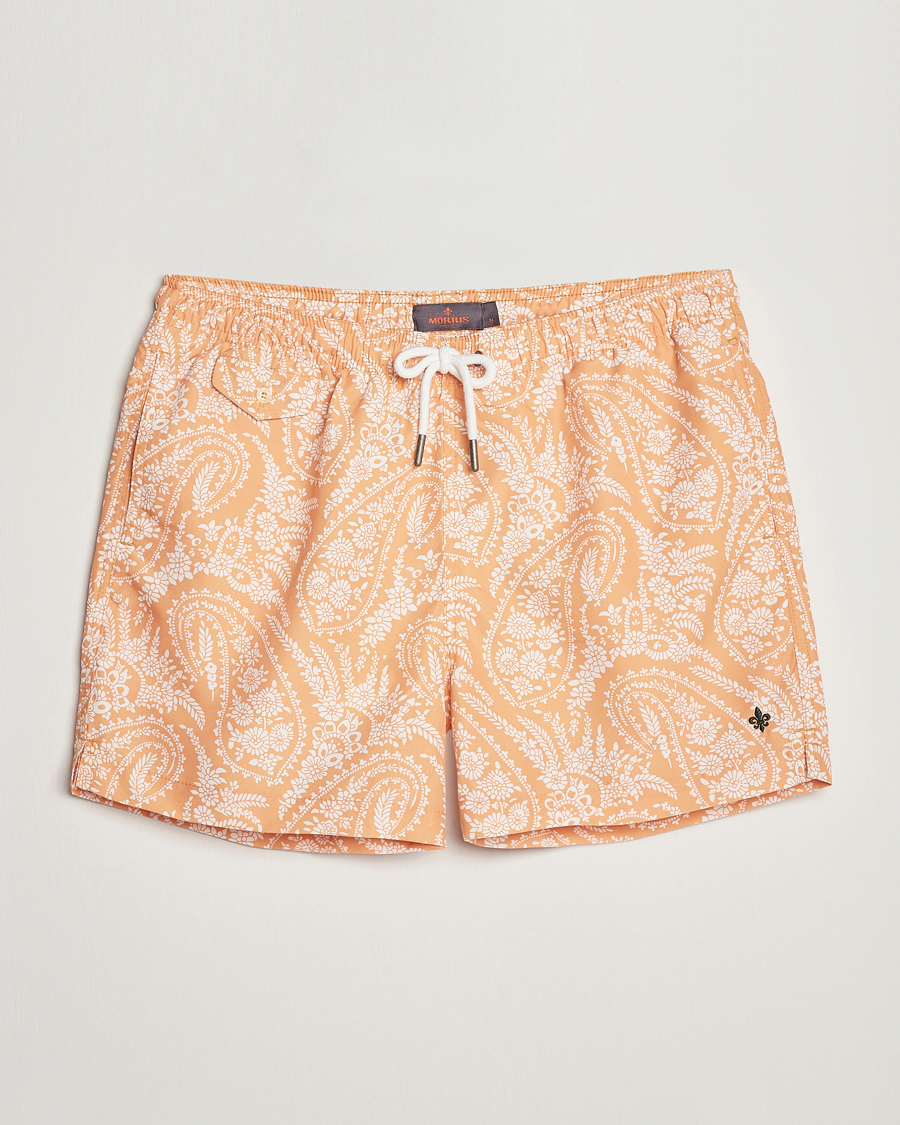 Heren | Zwembroek | Morris | Paisley Bathing Trunks Orange