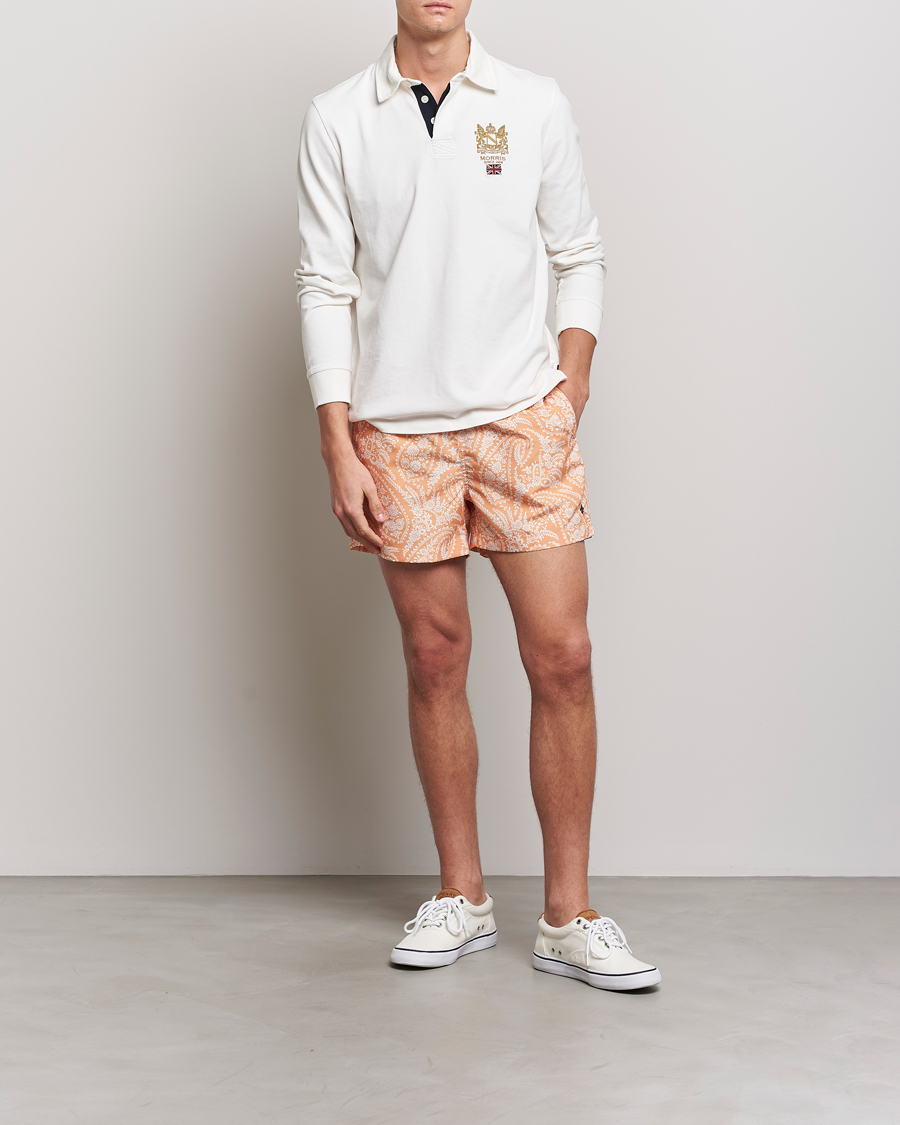 Heren | Zwembroek | Morris | Paisley Bathing Trunks Orange