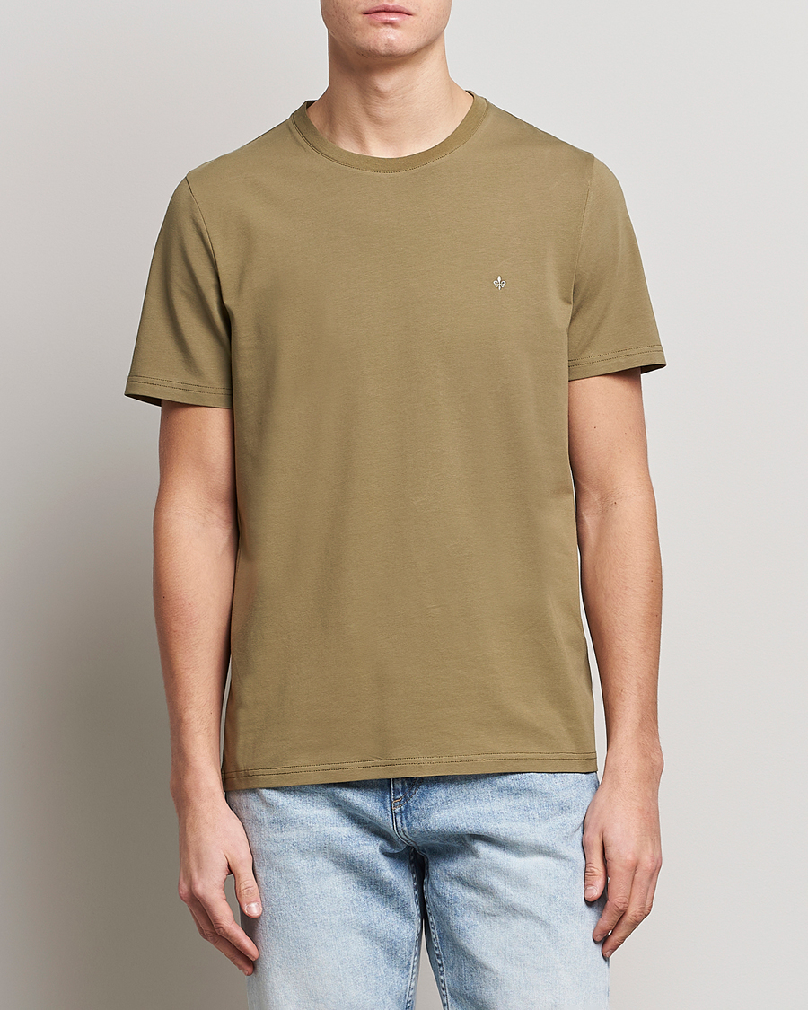 Homme | T-shirts | Morris | James Cotton T-Shirt Olive