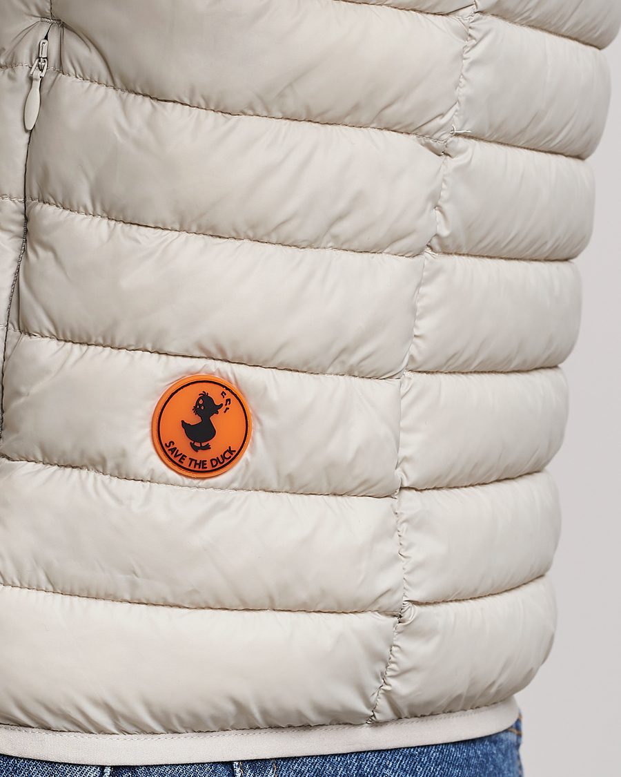 Homme | Gilets | Save The Duck | Adamus Lightweight Padded Vest Rainy Beige