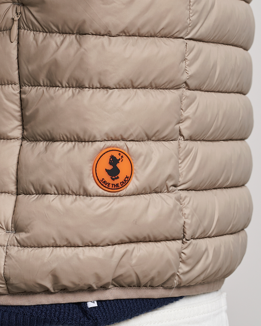 Homme | Gilets | Save The Duck | Adamus Lightweight Padded Vest Dune Beige