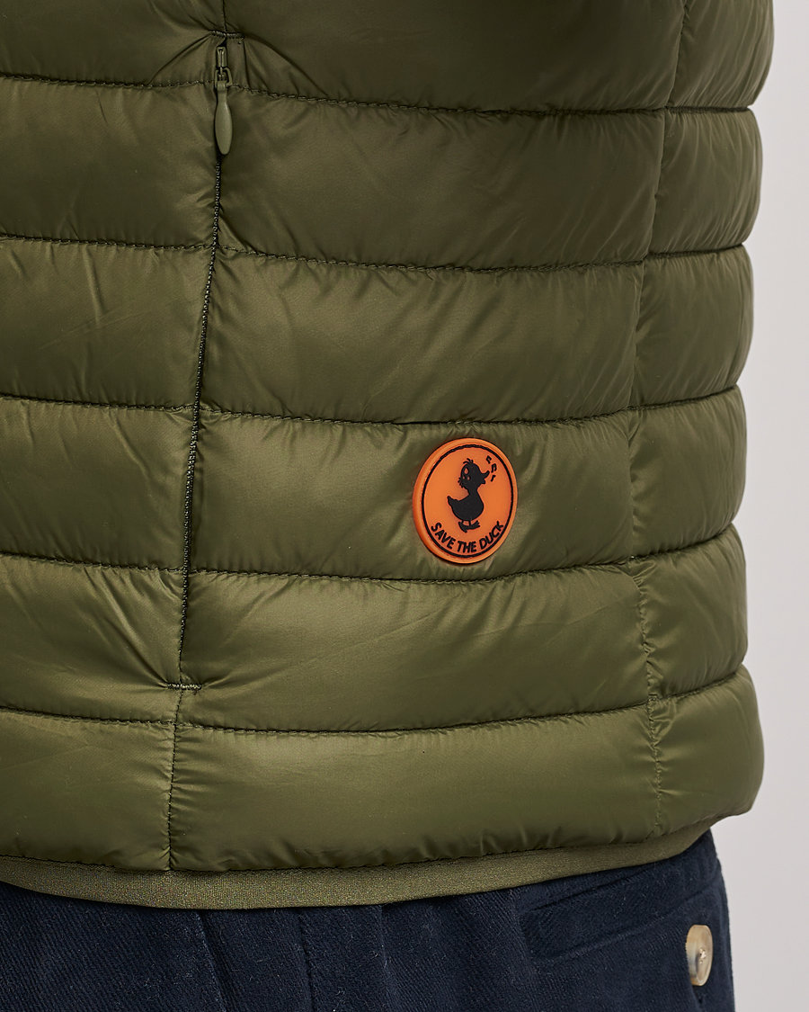 Homme | Gilets | Save The Duck | Adamus Lightweight Padded Vest Dusty Olive