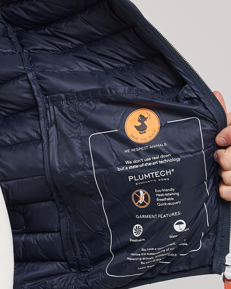 Homme | Gilets | Save The Duck | Adamus Lightweight Padded Vest Blue Black