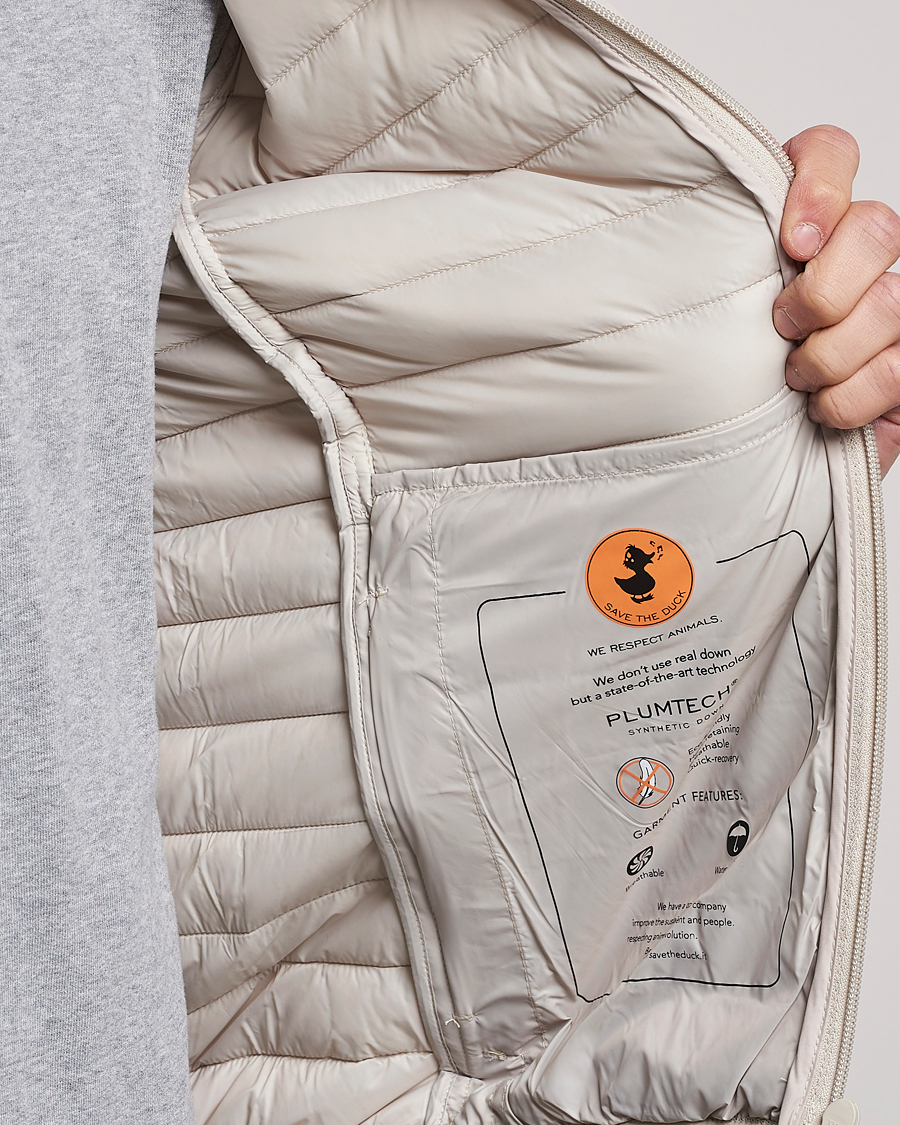 Homme | Manteaux Et Vestes | Save The Duck | Lee Lightweight Matt Padded Jacket Rainy Beige