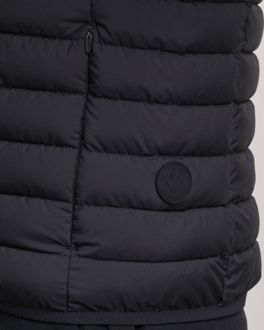 Homme | Manteaux Et Vestes | Save The Duck | Leonard Lightweight Matt Padded Vest Black