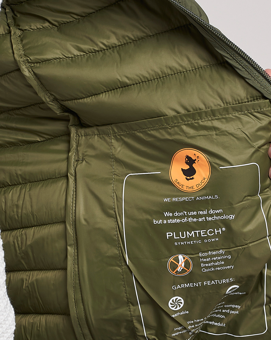 Homme | Gilets | Save The Duck | Leonard Lightweight Matt Padded Vest Dusty Olive