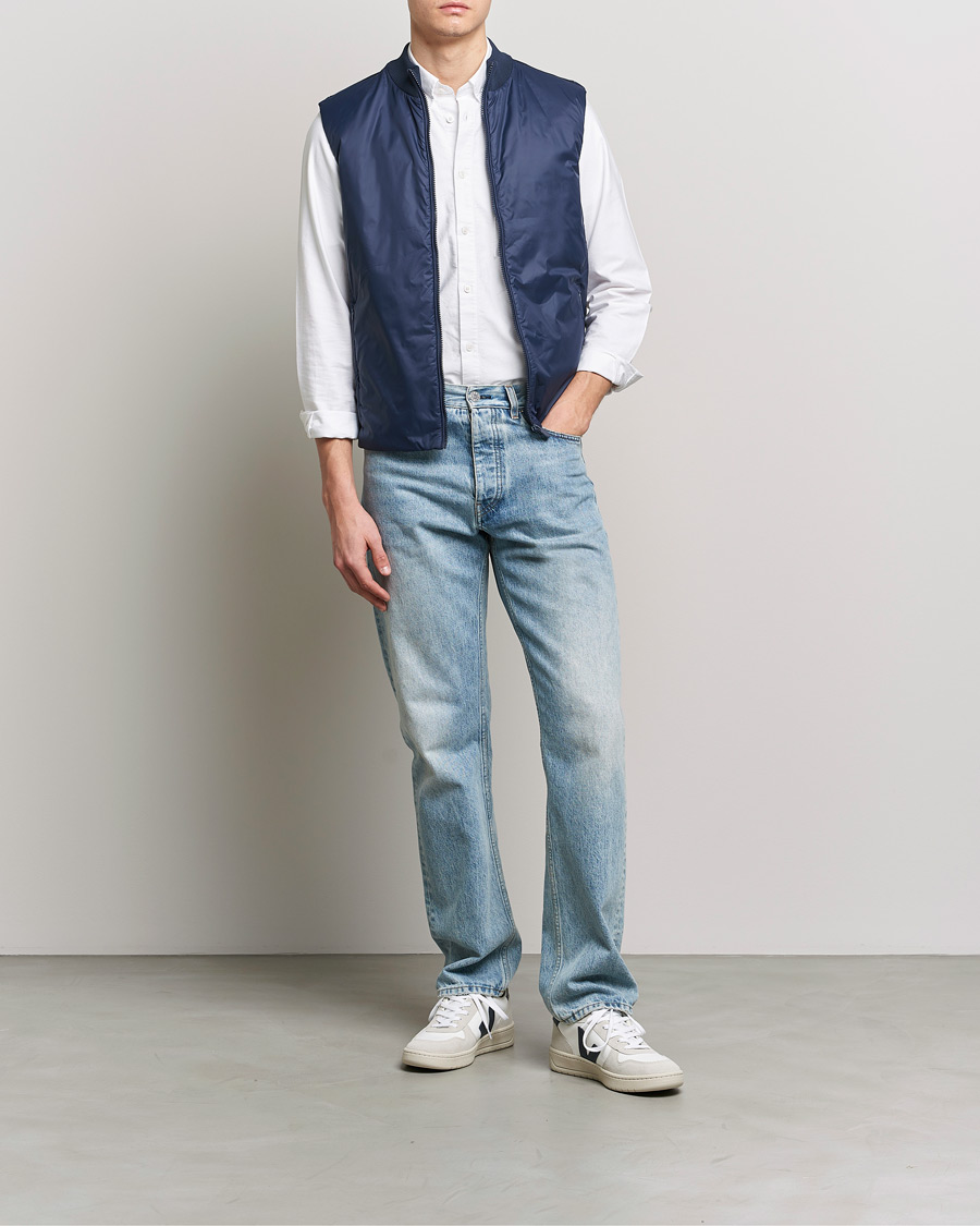 Homme | Gilets | Save The Duck | Tucana Recycled Hybrid Vest Navy Blue