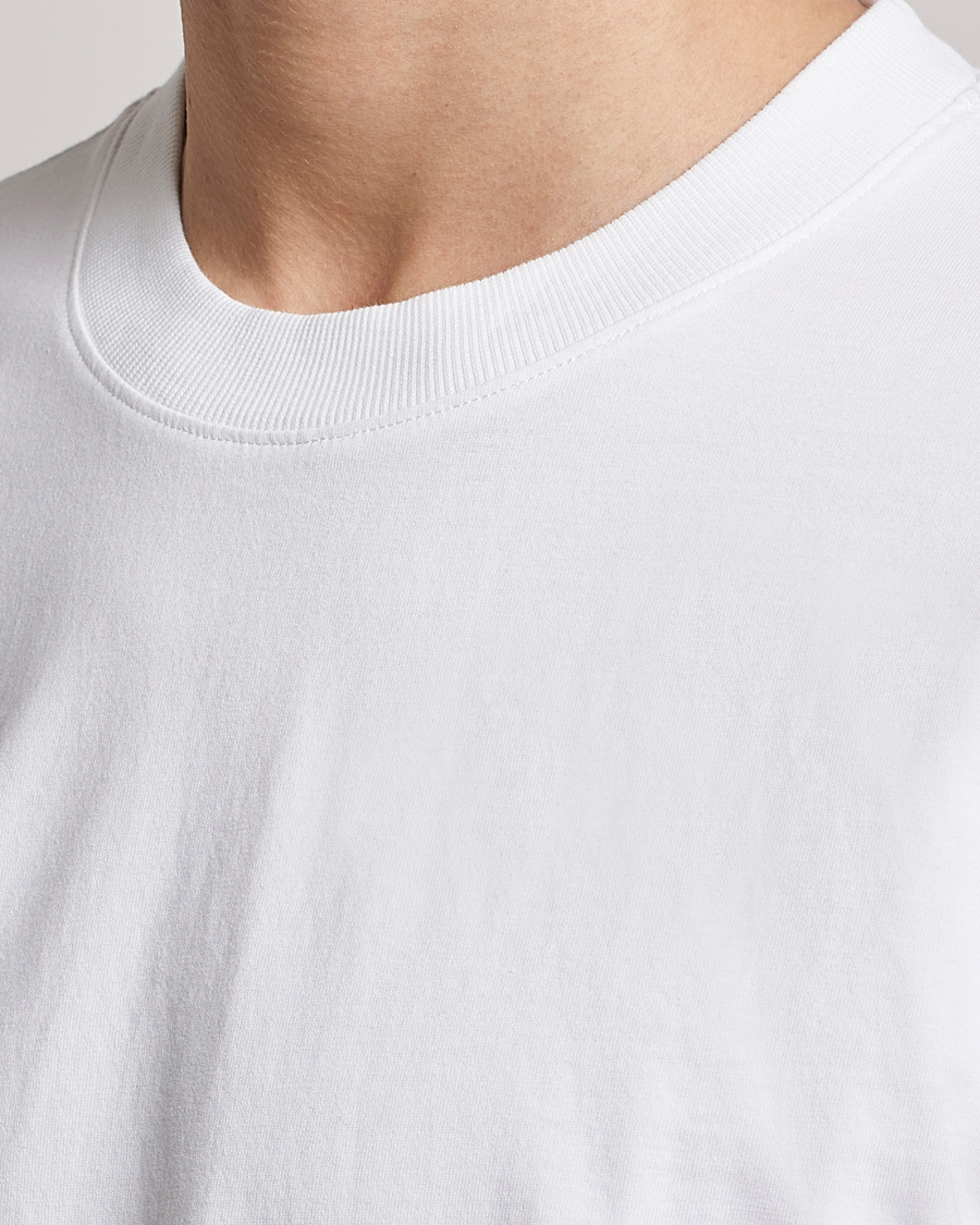 Heren | T-shirts | NN07 | Adam Pima Crew Neck T-Shirt White