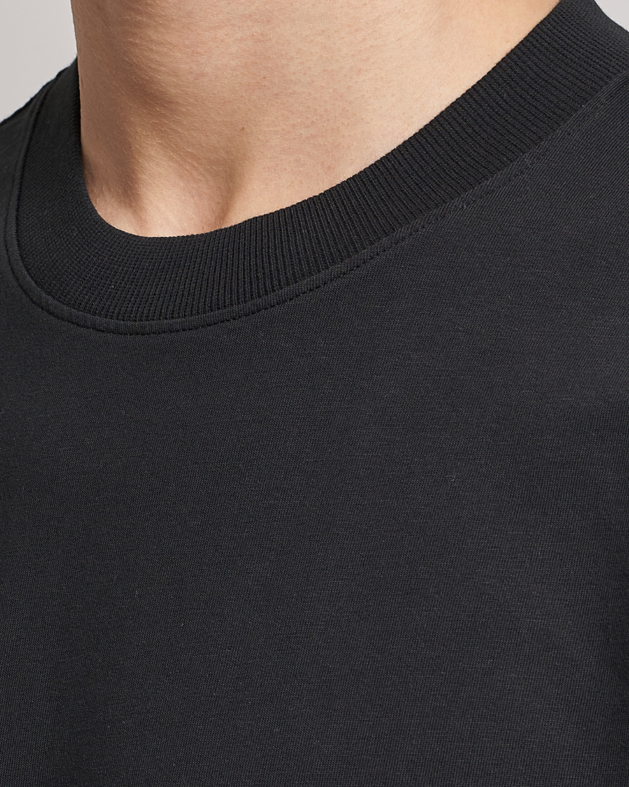 Heren | T-shirts | NN07 | Adam Pima Crew Neck T-Shirt Black
