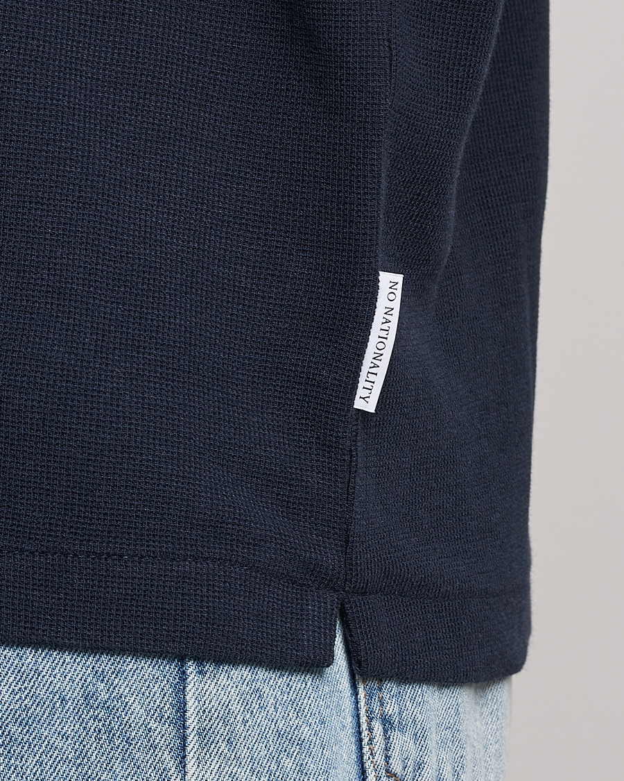 Heren | Truien | NN07 | Clive Knitted Sweater Navy Blue