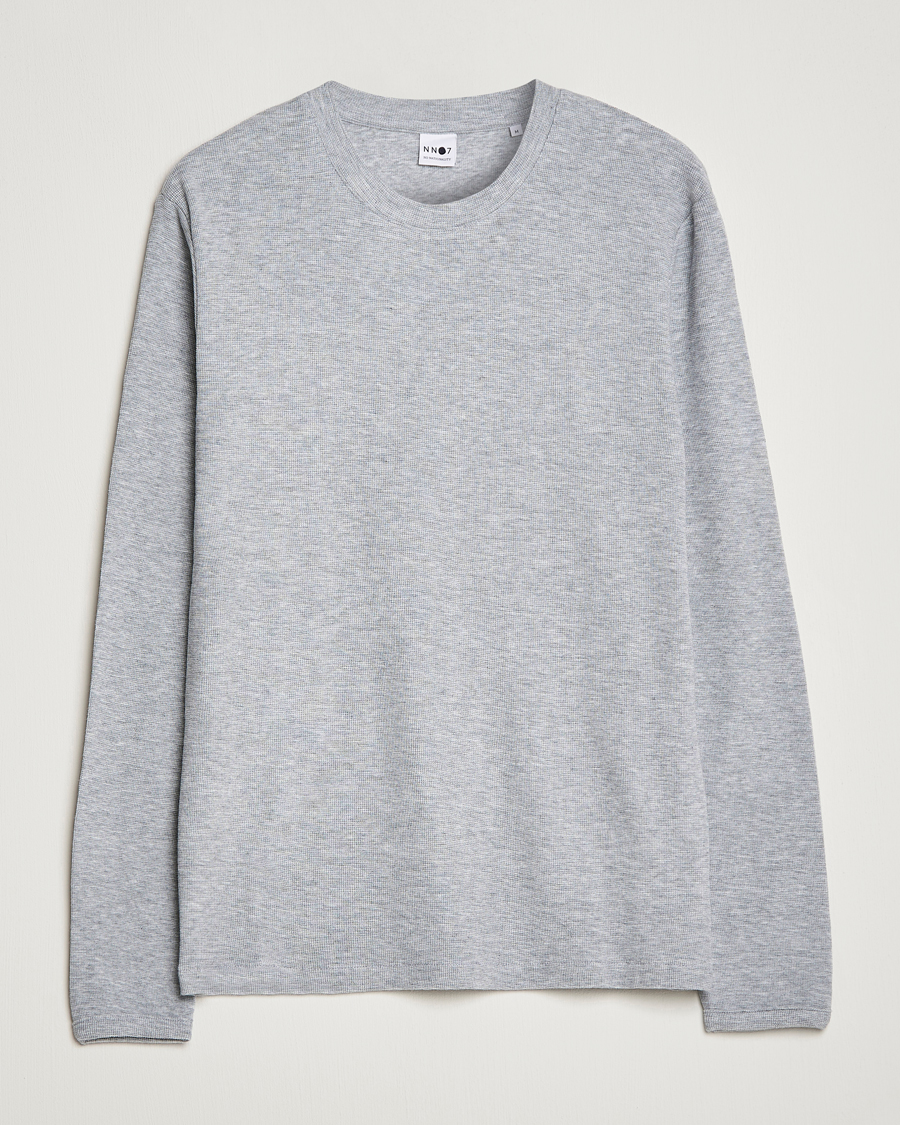 Homme | Pulls Et Tricots | NN07 | Clive Knitted Sweater Light Grey Melange