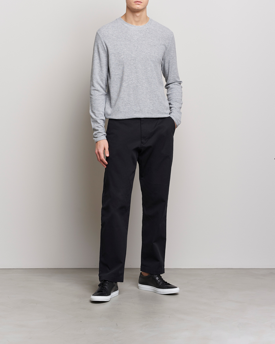 Homme | Pulls Et Tricots | NN07 | Clive Knitted Sweater Light Grey Melange