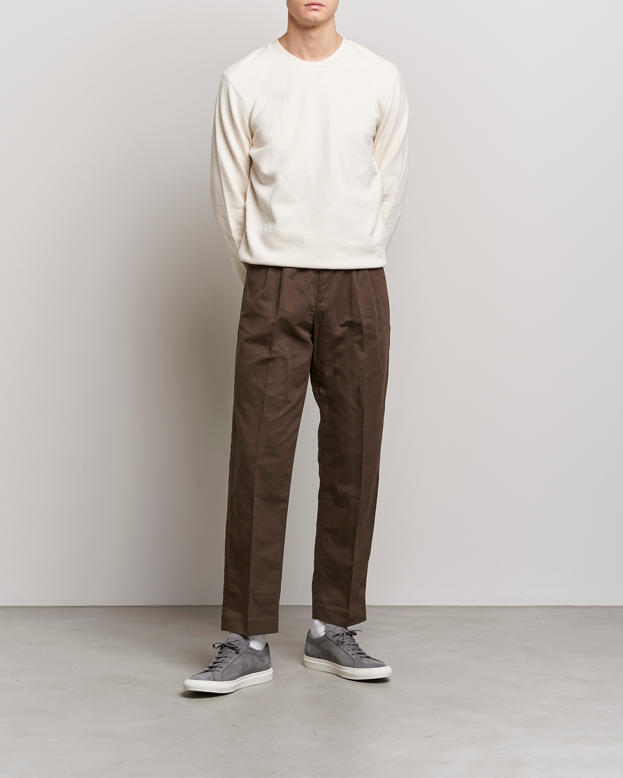 Homme | Pantalons | NN07 | Fritz Pleated Trousers Brown
