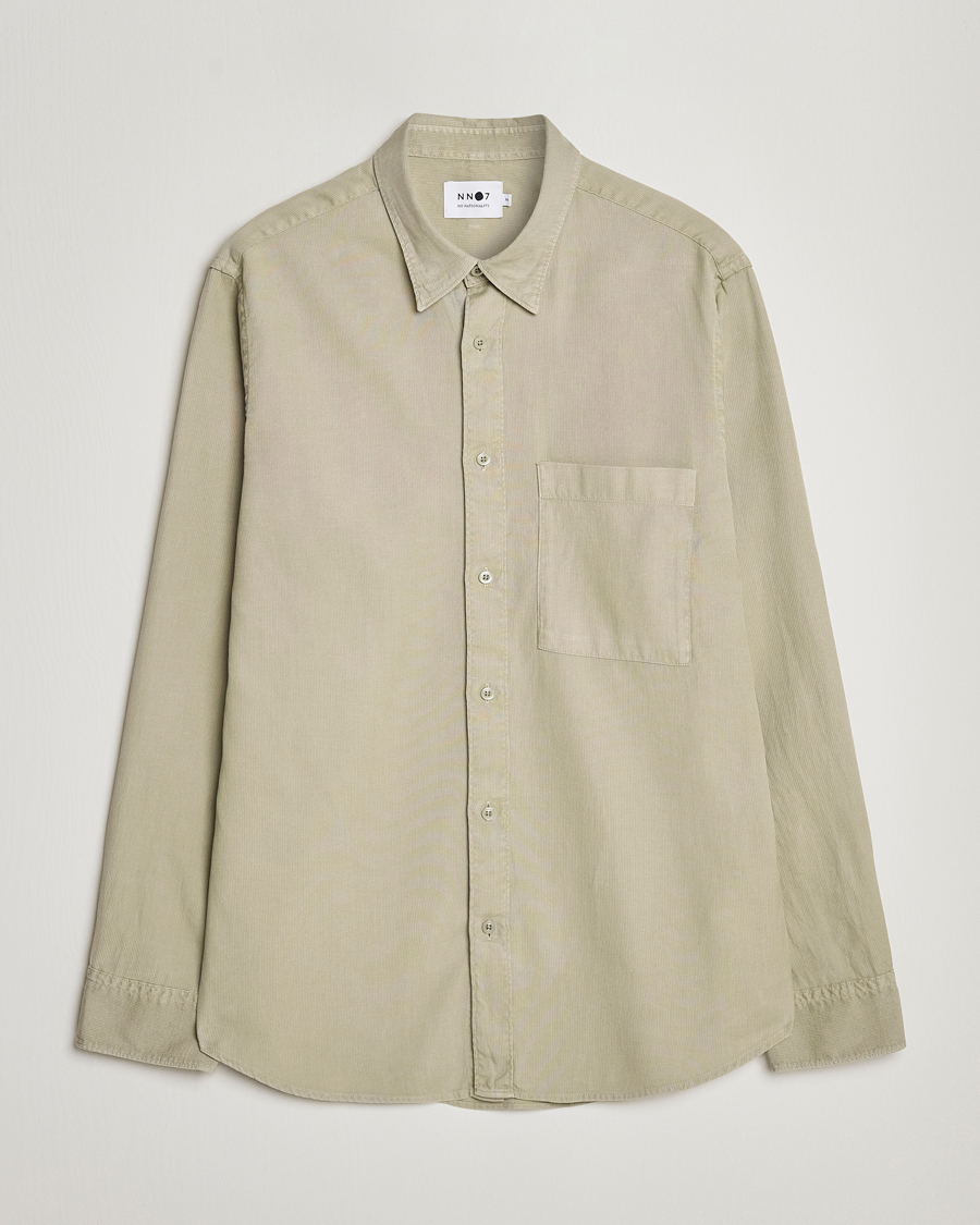 Homme | Chemises | NN07 | Cohen Summer Cord Shirt Pale Green