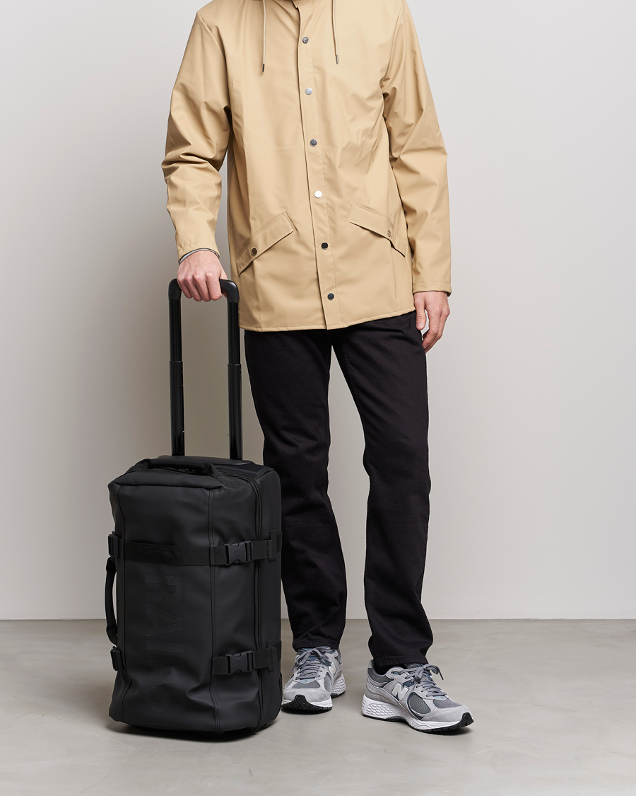 Homme | RAINS Texel Cabin Travel Bag Black | RAINS | Texel Cabin Travel Bag Black