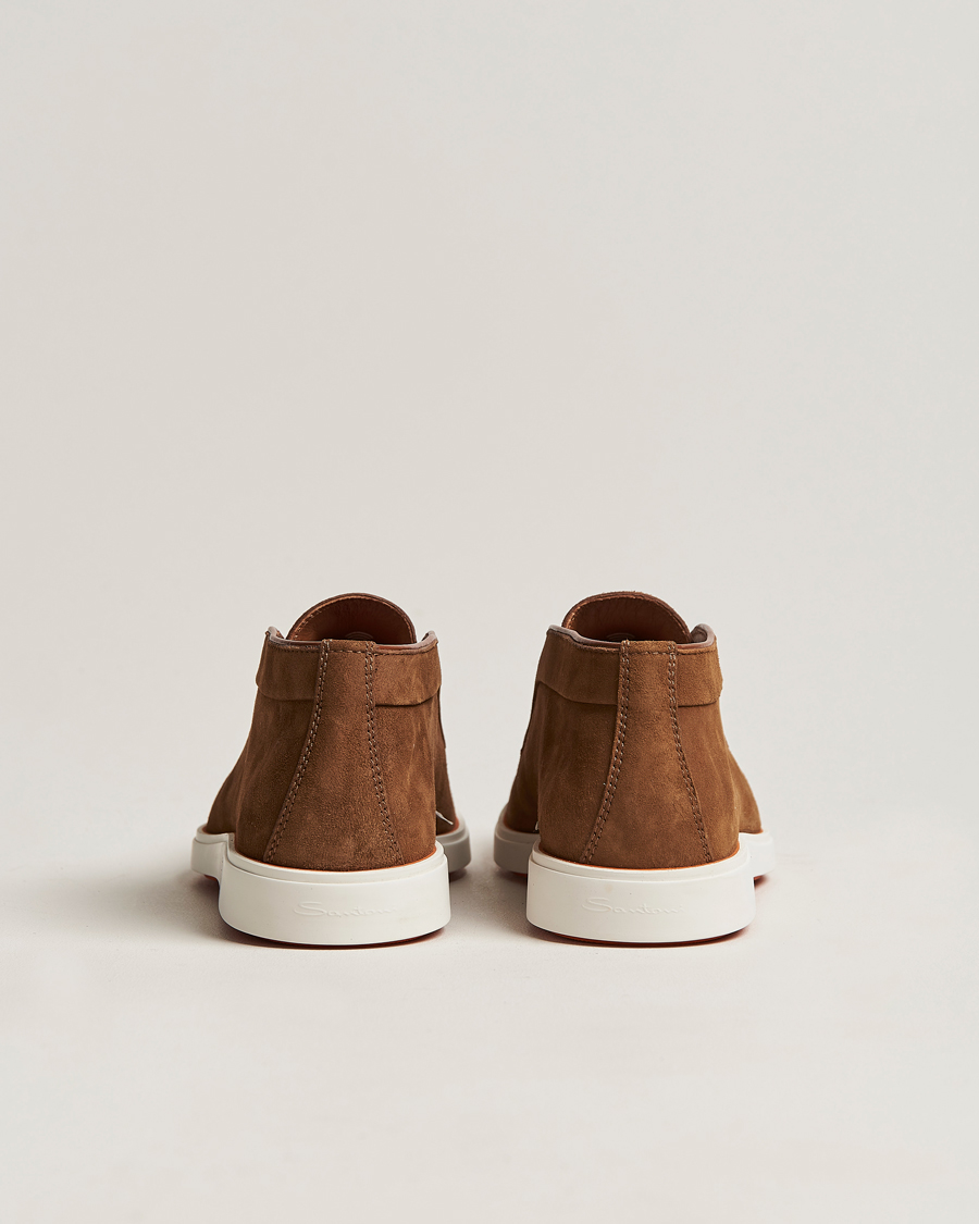 Homme | Santoni Summer Chukka Brown Suede | Santoni | Summer Chukka Brown Suede