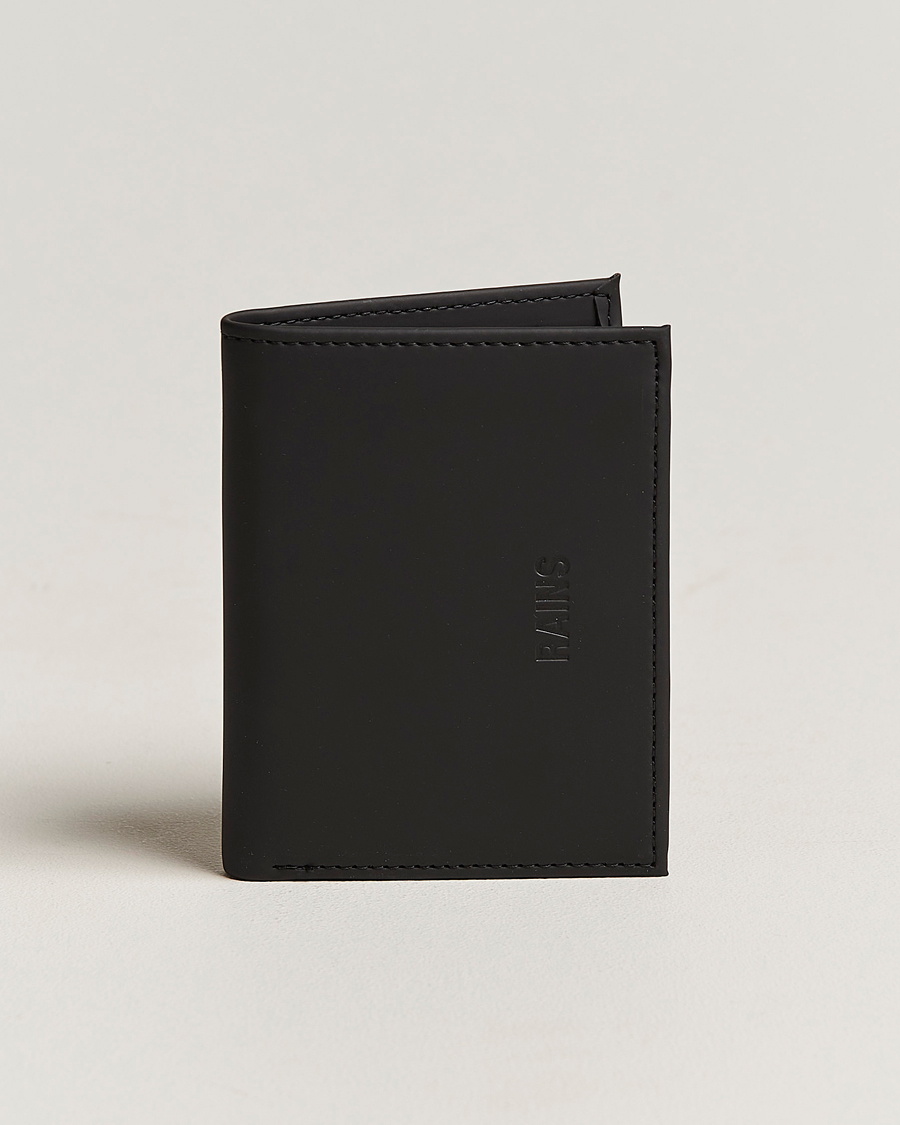Homme | RAINS Folded Wallet Black | RAINS | Folded Wallet Black