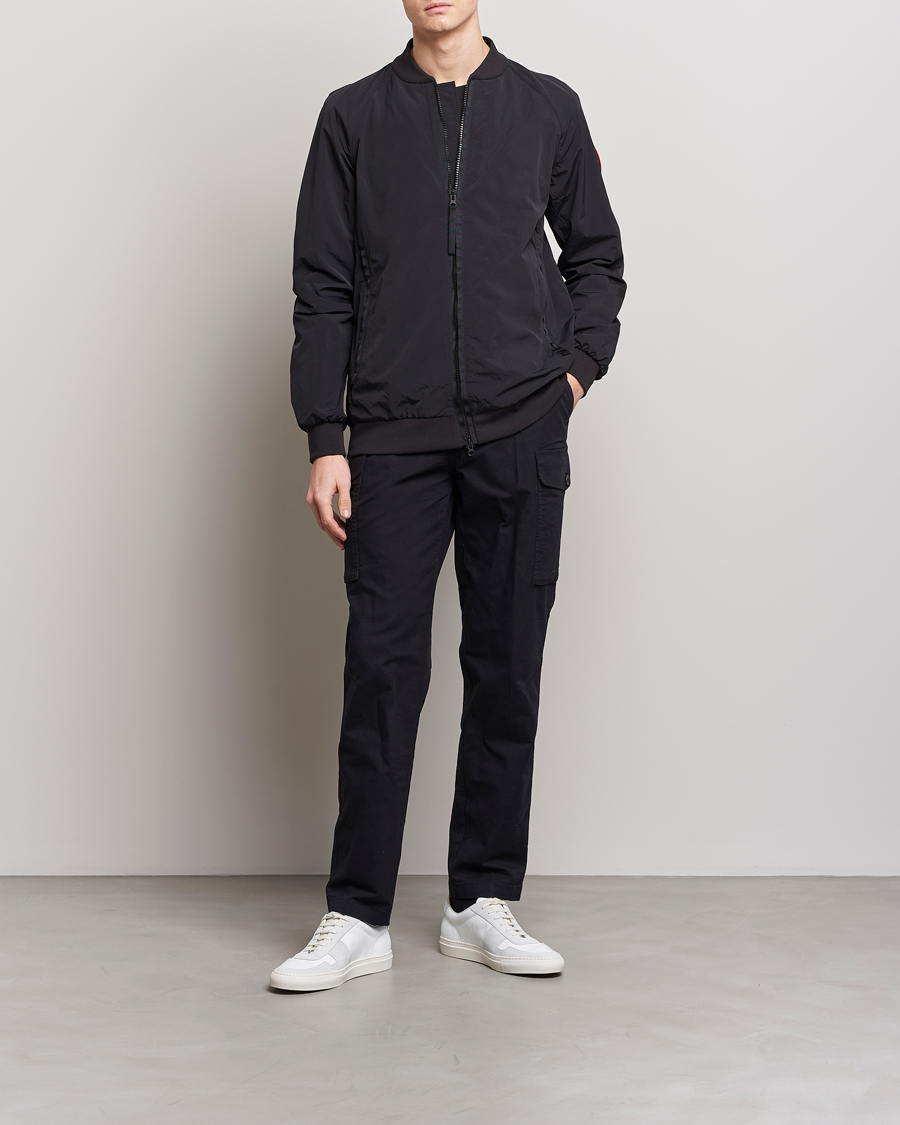 Homme | Manteaux Et Vestes | Canada Goose | Faber Wind Bomber Jacket Black