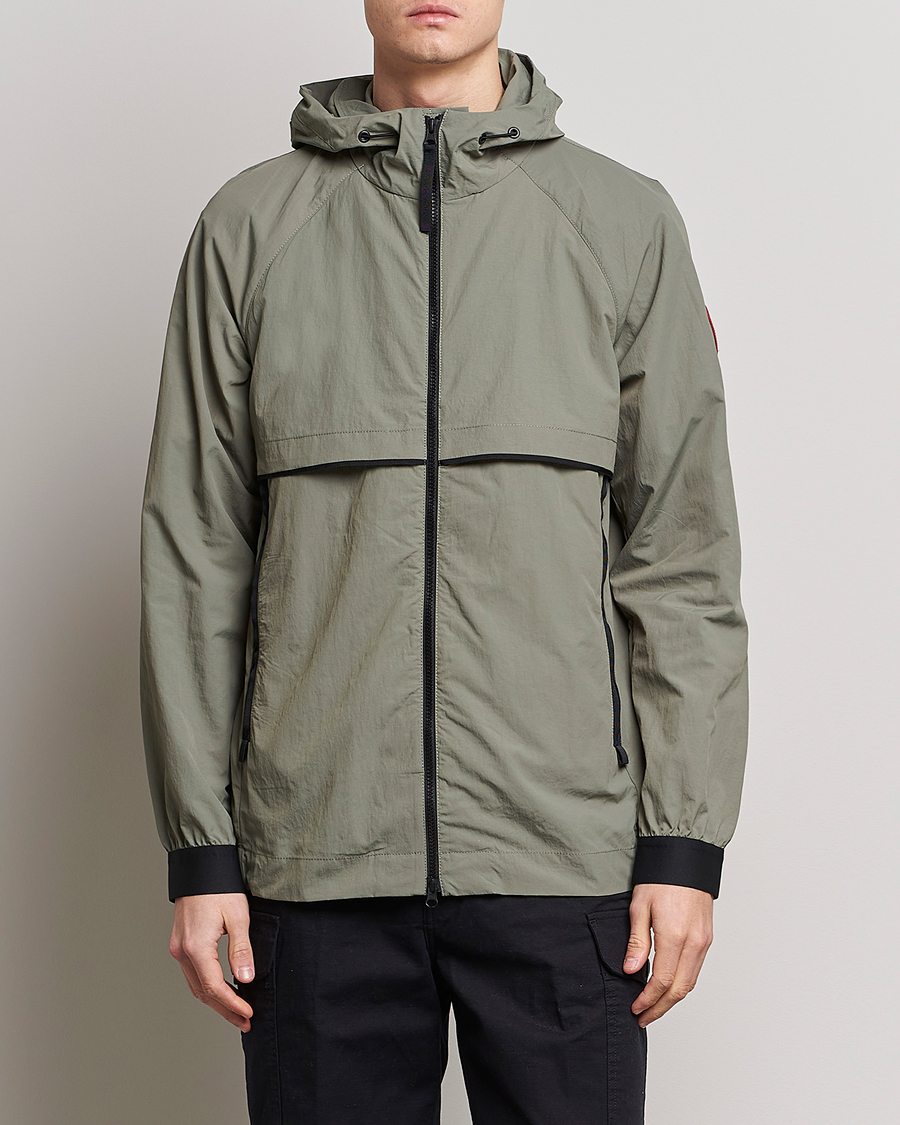 Homme | Manteaux Et Vestes | Canada Goose | Faber Wind Hoody Sagebrush
