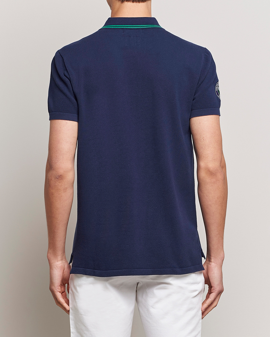 Homme | Polos | Polo Ralph Lauren | Custom Slim Fit Wimbledon Polo Refined Navy