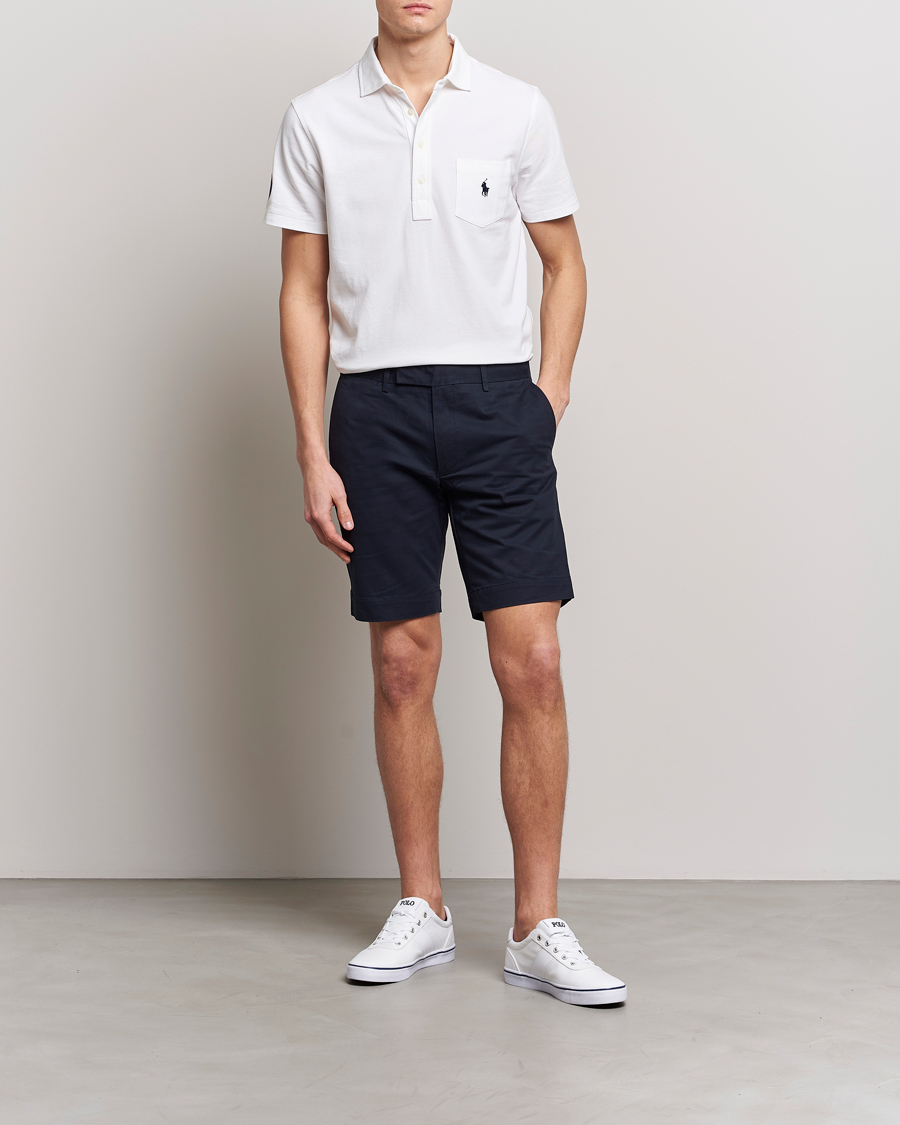 Heren | Polo's | Polo Ralph Lauren | Wimbledon Pocket Polo White