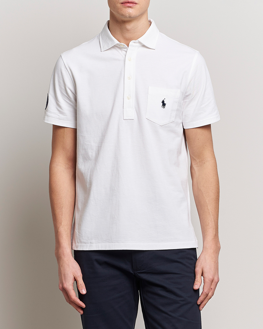 Heren | Polo's | Polo Ralph Lauren | Wimbledon Pocket Polo White