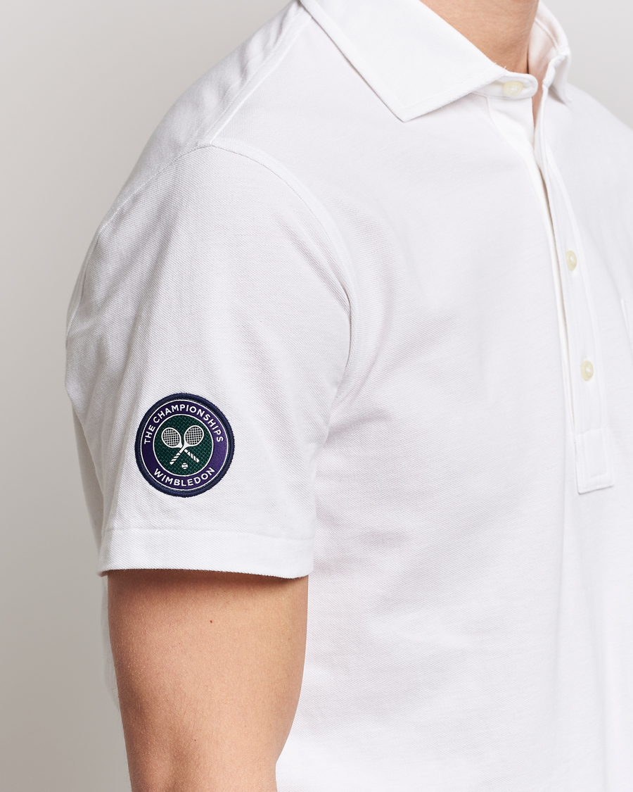 Heren | Polo's | Polo Ralph Lauren | Wimbledon Pocket Polo White