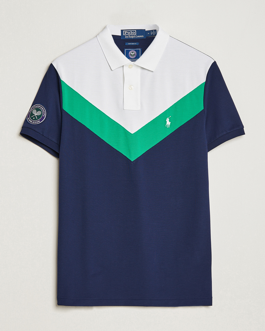 Homme | Polos | Polo Ralph Lauren | Performance Wimbledon Polo Refined Navy Multi