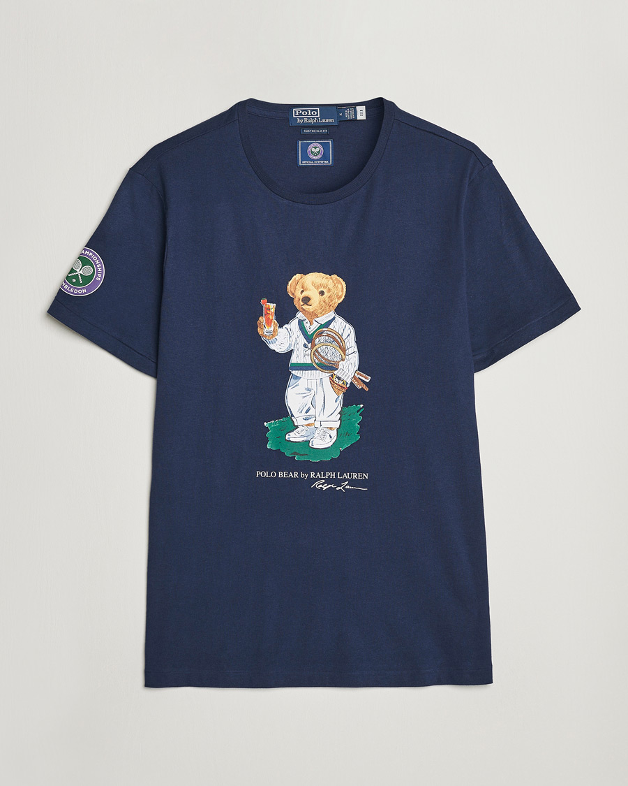 Heren | T-shirts | Polo Ralph Lauren | Printed Wimbledon Bear Crew Neck T-Shirt Na