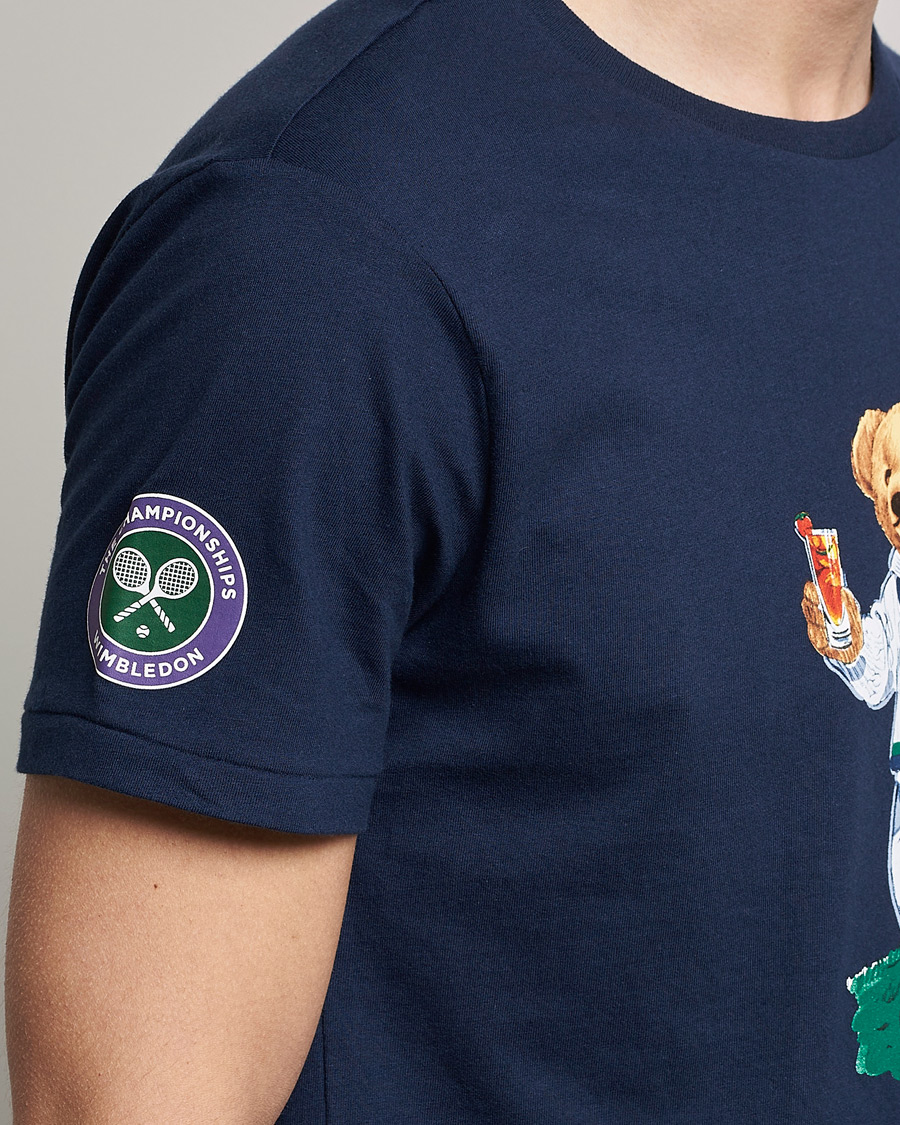 Heren | T-shirts | Polo Ralph Lauren | Printed Wimbledon Bear Crew Neck T-Shirt Na
