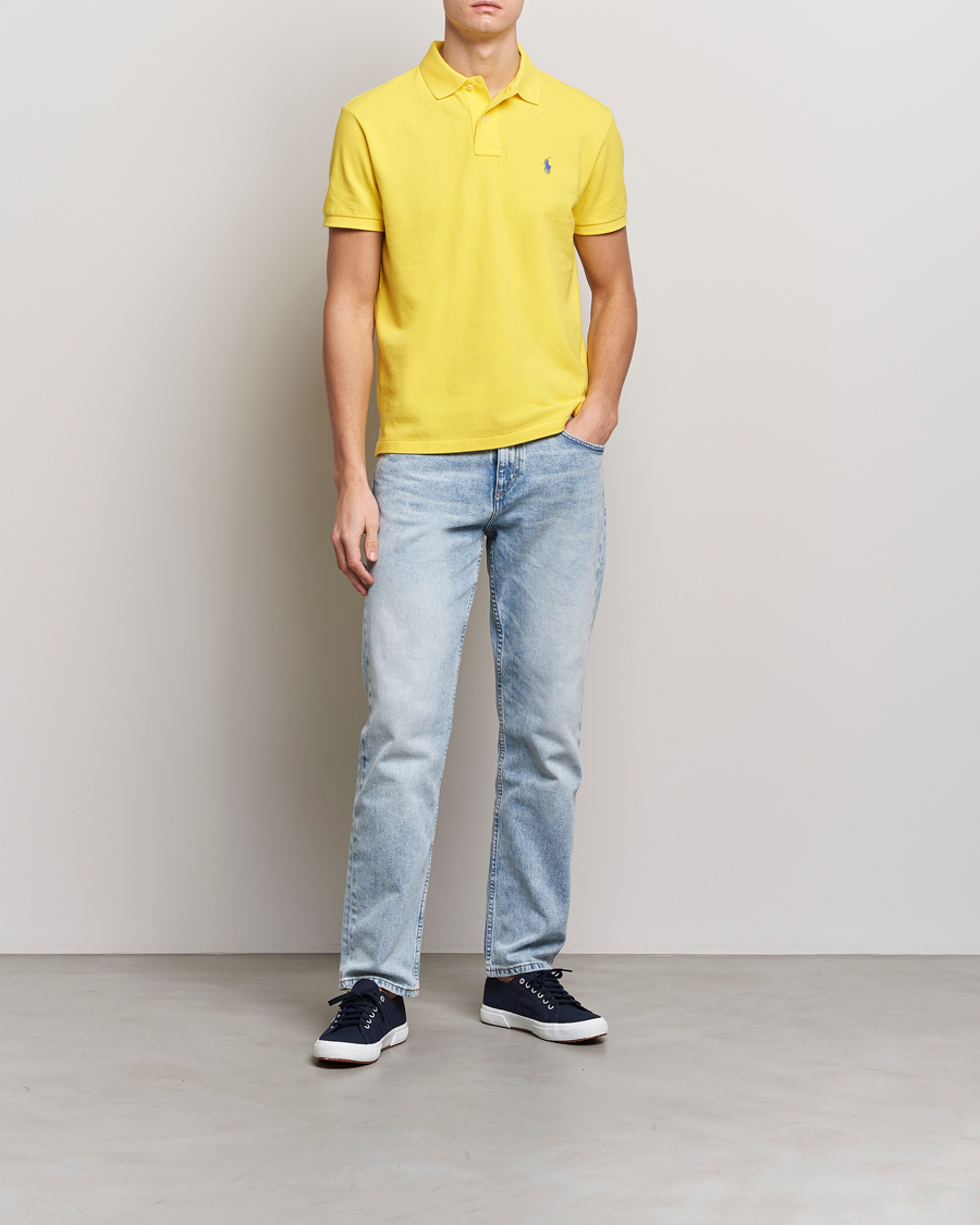 Heren | Polo's | Polo Ralph Lauren | Custom Slim Fit Polo Lemon Crush