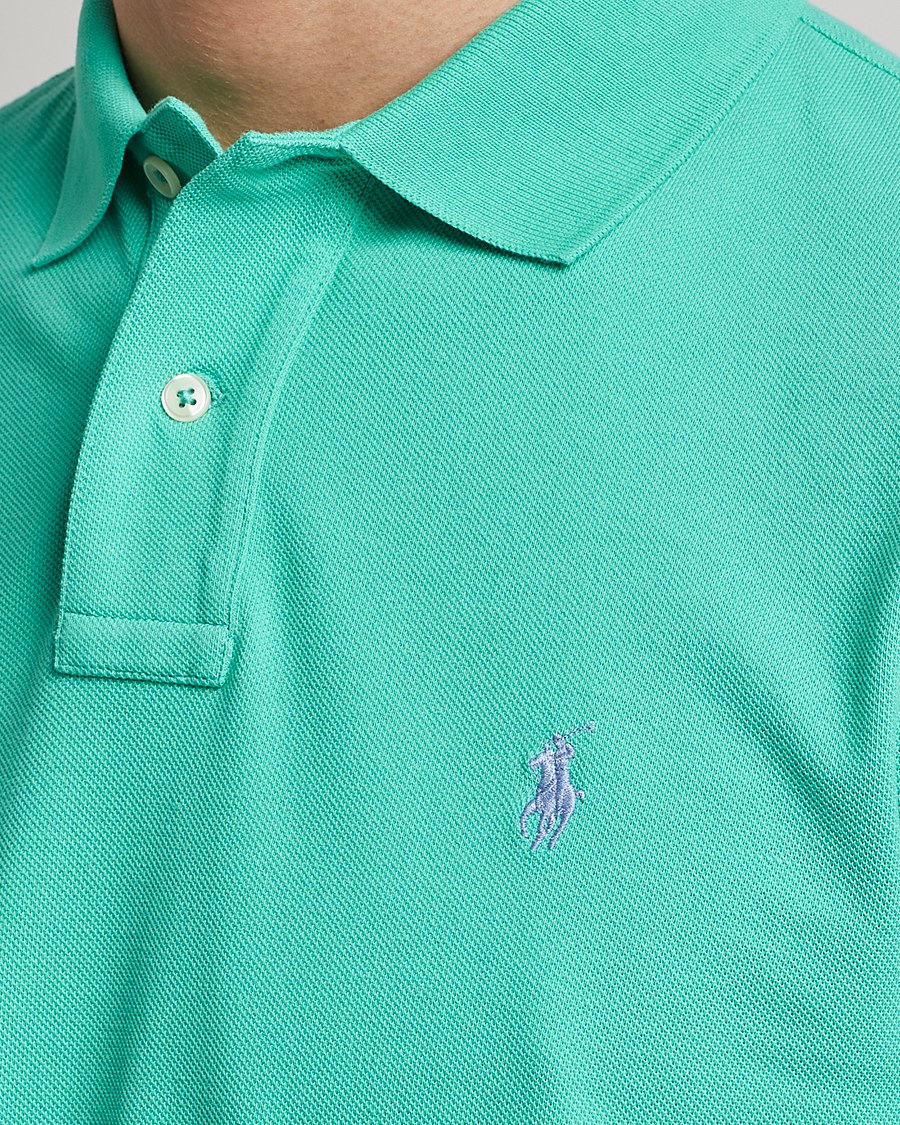 Heren | Polo's | Polo Ralph Lauren | Custom Slim Fit Polo Sunset Green