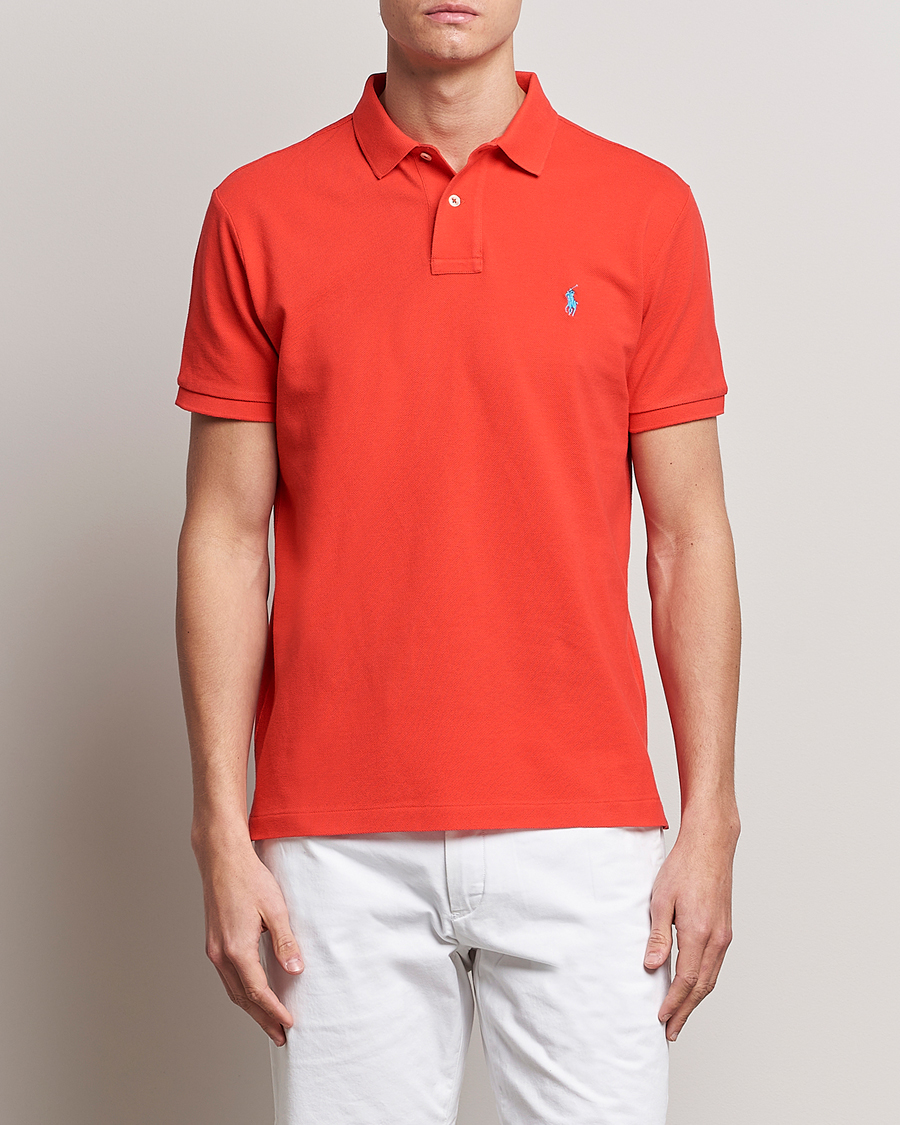 Homme | Polos | Polo Ralph Lauren | Custom Slim Fit Polo Petal Rose