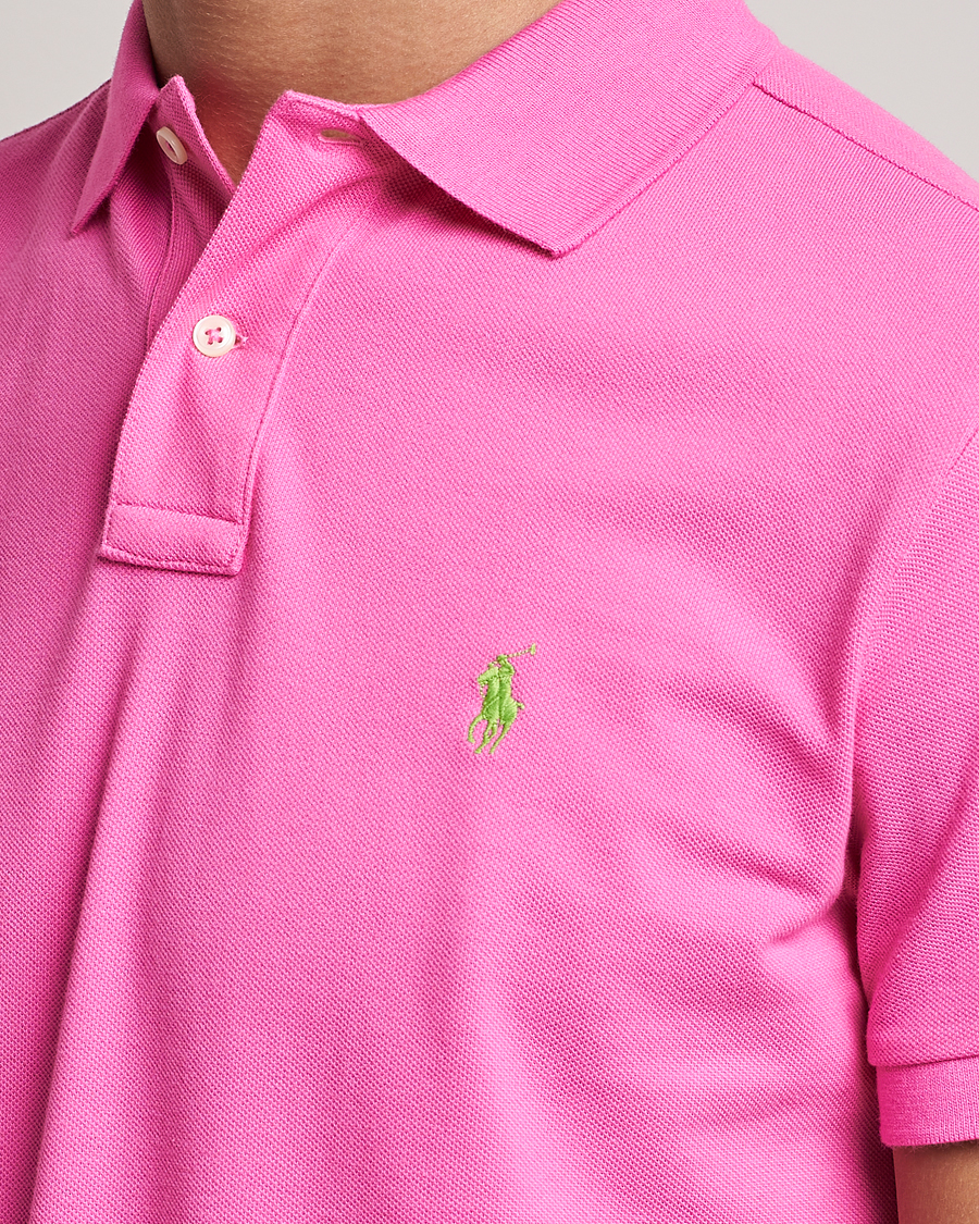 Homme | Polos | Polo Ralph Lauren | Custom Slim Fit Polo Dalia Pink