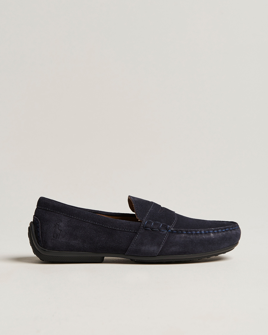 Heren | Instappers | Polo Ralph Lauren | Reynold Suede Driving Loafer Hunter Navy