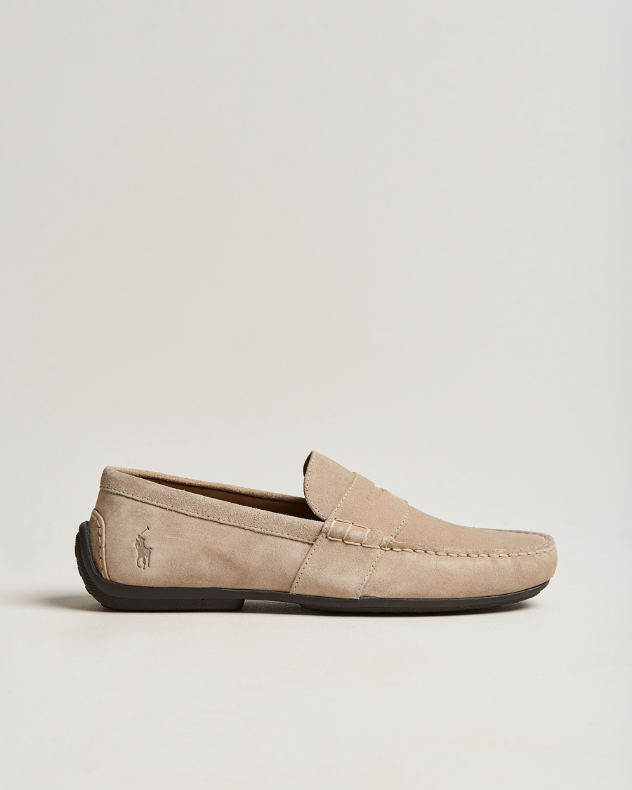 Homme | Mocassins | Polo Ralph Lauren | Reynold Suede Driving Loafer Milkshake