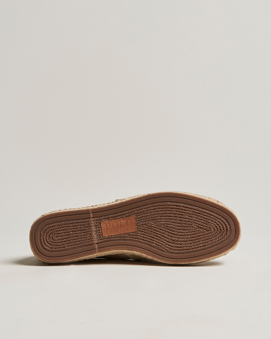 Homme | Polo Ralph Lauren Cevio Suede Espandrilles Bone | Polo Ralph Lauren | Cevio Suede Espandrilles Bone