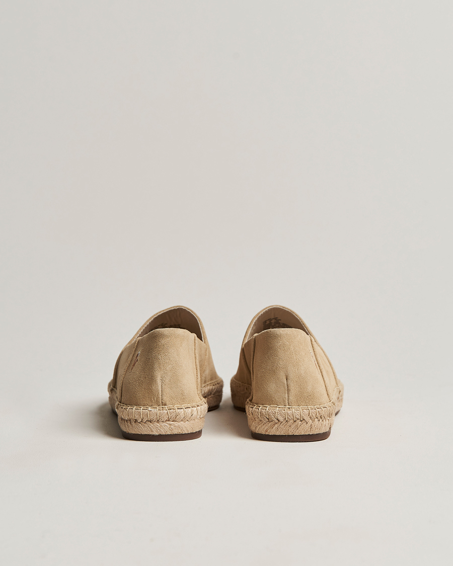 Homme | Polo Ralph Lauren Cevio Suede Espandrilles Bone | Polo Ralph Lauren | Cevio Suede Espandrilles Bone