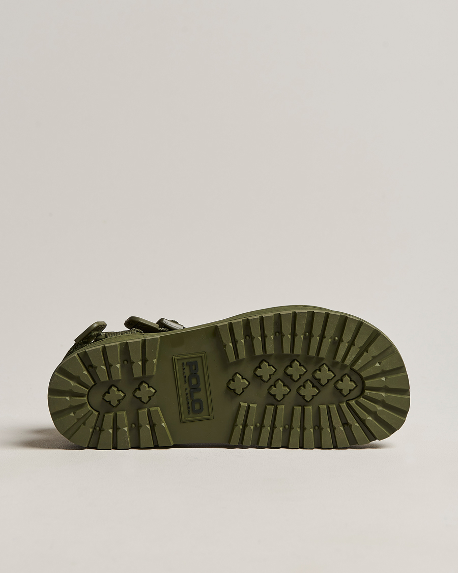 Heren | Polo Ralph Lauren Adventure Sandal Dark Sage | Polo Ralph Lauren | Adventure Sandal Dark Sage